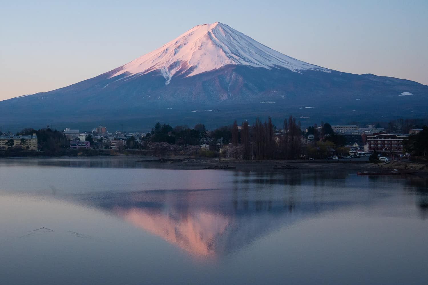 Mt. Fuji in Yamanashi, Japan