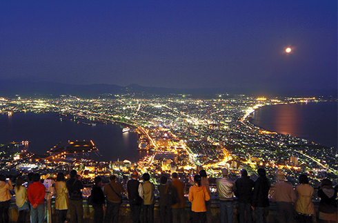 Mt. Hakodate Night View in Hokkaido, Japan