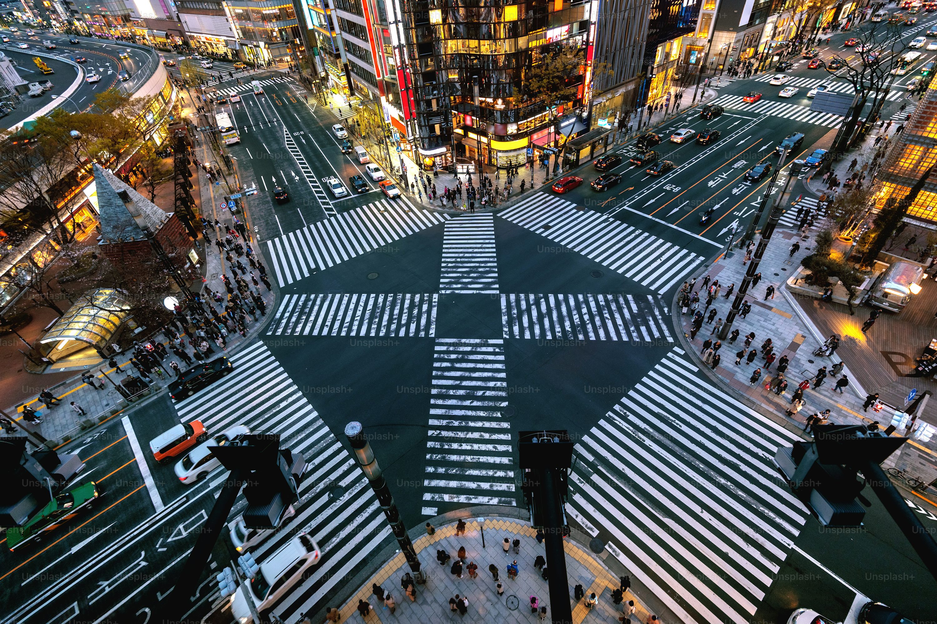 Shibuya Crossing in Tokyo, Japan